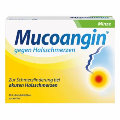 A. Nattermann & Cie GmbH MUCOANGIN Minze 20 mg Lutschtabletten 18 St 06129947