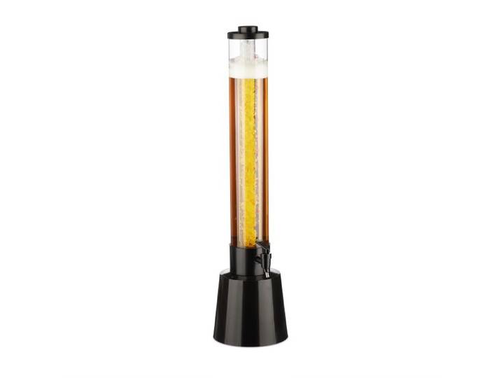 Relaxdays 3 l Biersäule mit Zapfhahn