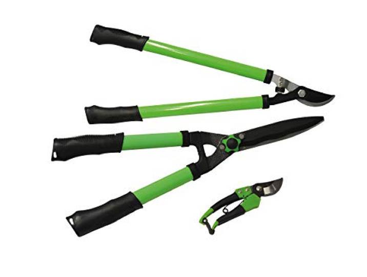 Brüder Mannesmann M63303 - Juego de tijeras de podar (3 piezas)