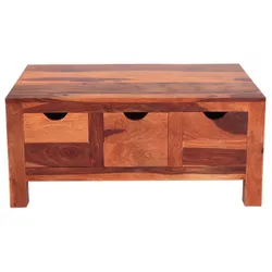 Couchtisch Amba 90x40x60 aus indischem Sheesham-Massivholz