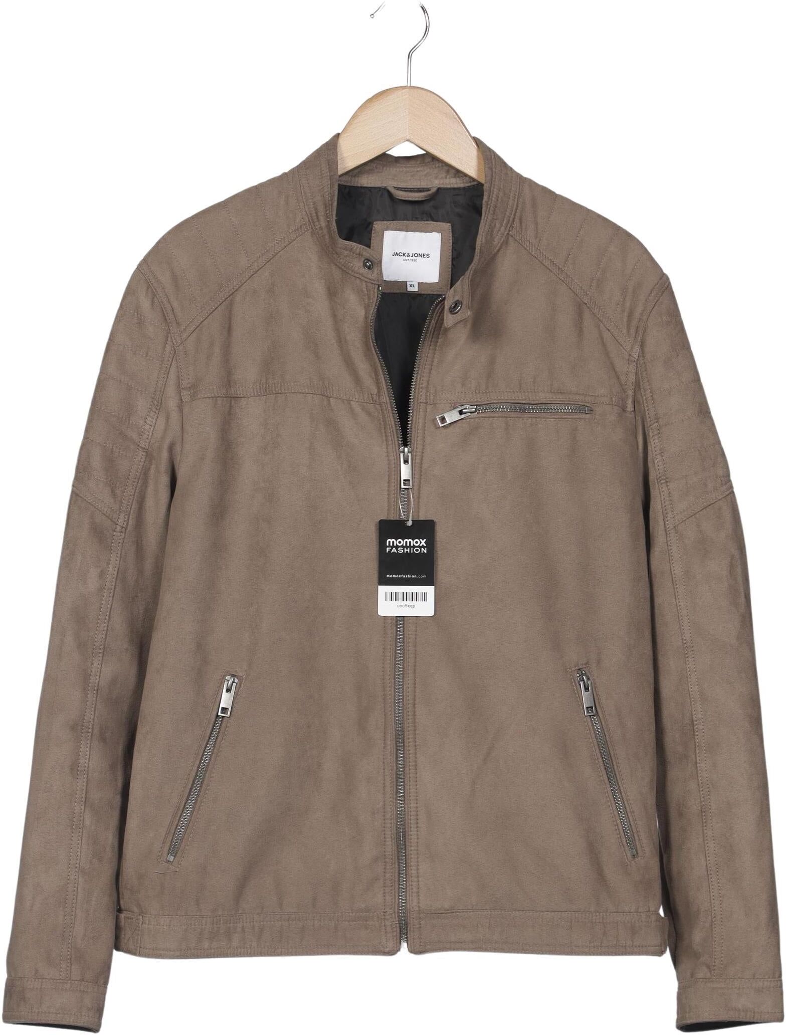 Jack & Jones Herren Jacke, Braun, Gr. XL, Synthetik - Second Hand