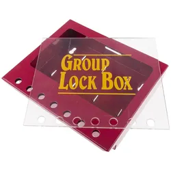 Brady, Zubehör Maschine, Metal wall-mounted group lockout boxes