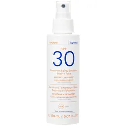 150ml KORRES Yoghurt Sunscreen Spray Emulsion Body + Face SPF 30