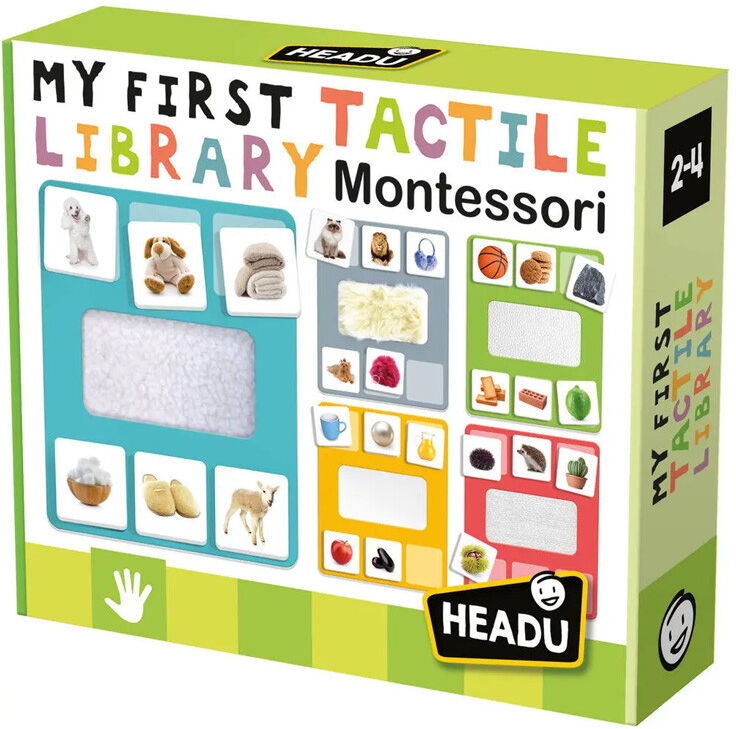 Encyclopédie des Petits tactile Montessori - Headu