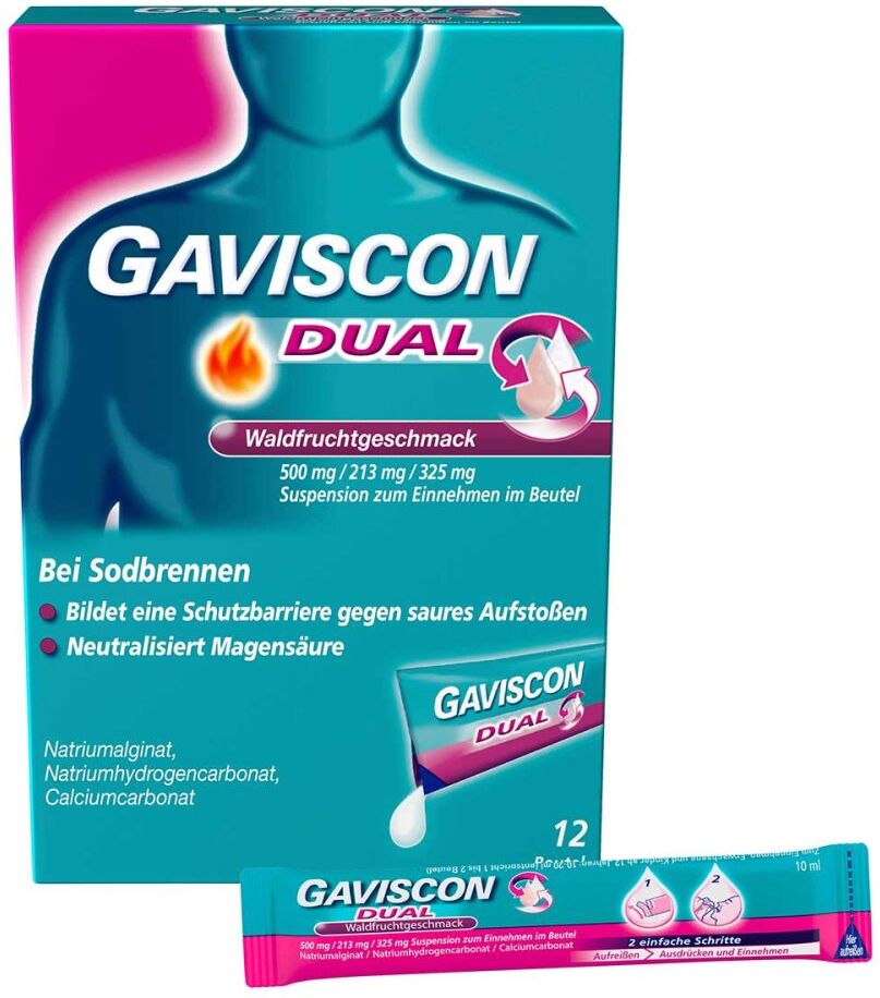 Gaviscon Dual Suspension Waldfrucht