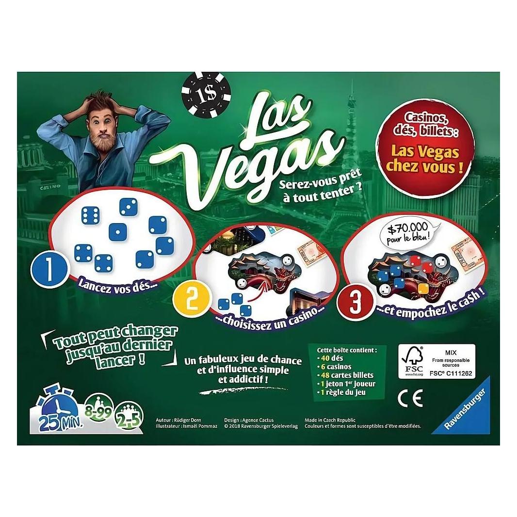 Ravensburger - 26745 - Las Vegas - Jeu d'ambiance (Französisch, 2 - 5 Spieler) (26745)