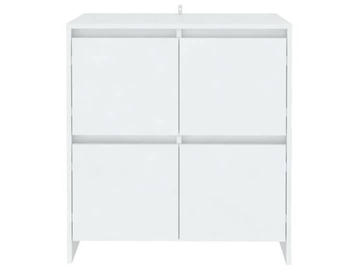 JIM - MEUBLE ENFILADE - Buffets 2 pcs Blanc 70x41x75 cm Aggloméré(3792)