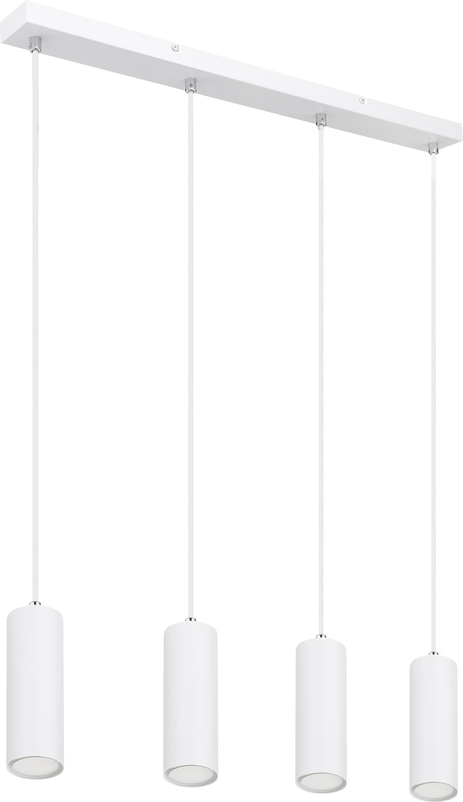 Globo Lighting Hanglamp Robby 4-lichts wit