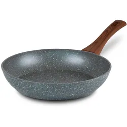 Mamù Induktionspfanne, antihaftbeschichtet und kratzfest, Ø 22 cm, mit hoher Wandstärke, besonders widerstandsfähig