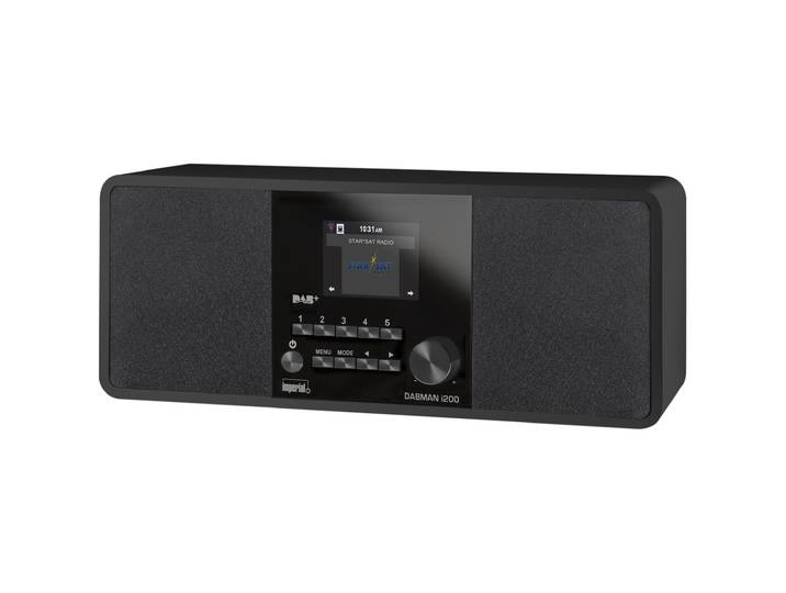 Imperial DABMAN i200 Hybride radio Zwart