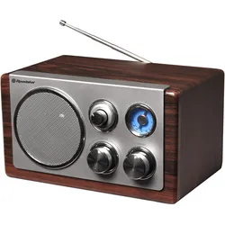 Roadstar Küchenradio FM Radio (AM, FM), Radio, Silber
