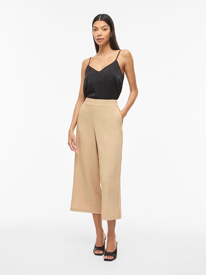 Vila Hose in Beige - 38