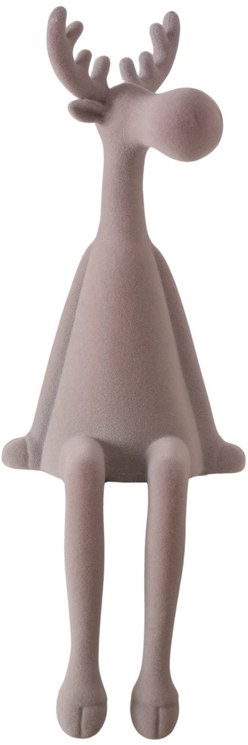 Boltze Timor zittend rendier taupe 57 cm