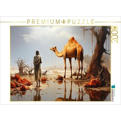CALVENDO Puzzle Einsam | 2000 Teile Lege-Größe 90x67cm Foto-Puzzle für glückliche Stunden, Game von , Calvendo Puzzle