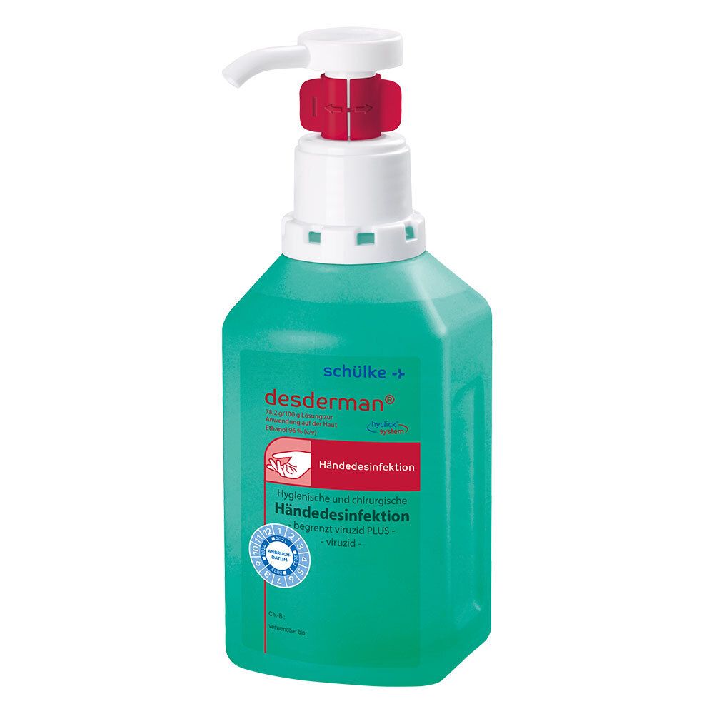 Desderman 78,2 g/100 g Lsg.z.Anw.a.d.Haut hyclick 500 ml Lösung