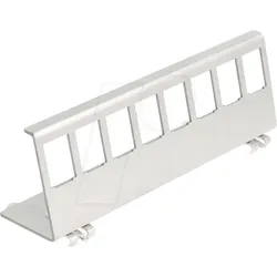 DELOCK 90657 - Keystone Halterung für Hutschiene, 8 Port, Metall