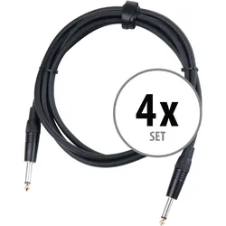 Pronomic Stage BOXJ1-2.5 Boxenkabel Klinke 2,5 m 4er Set