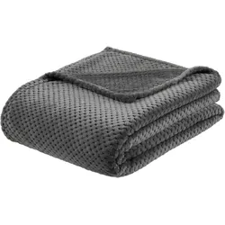 Kuscheldecke Lars Grau ca. 140x180cm