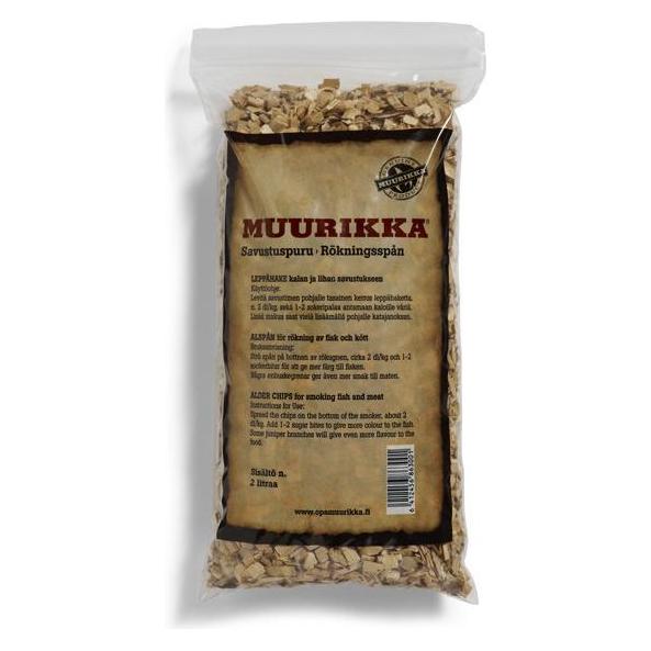 Muurikka 2 L Smoker Wood Chips, Alder (46912408)