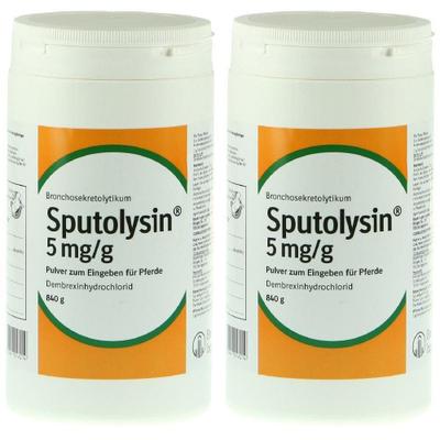 Sputolysin® 5 mg/g Doppelpack 2x840 g Pulver