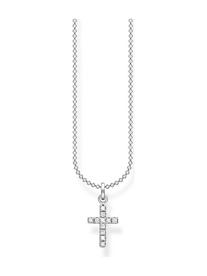 Thomas Sabo Silber-Halskette mit Anhänger - (L)45 cm - onesize