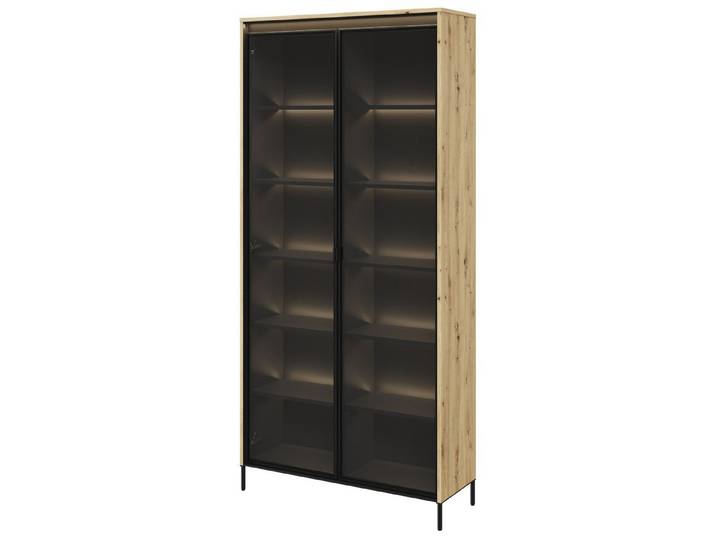 yourhouse24 Vitrine TREND TR-07 mit Soft-Close-Funktion Gehärtetes Glas