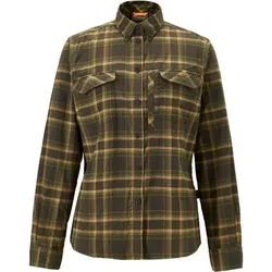 Pinewood Abisko Hiking Flannel Shirt Damen (Mossgreen), Mossgreen, S