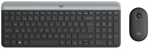Logitech Mk470 Slim Trådløst Mus/tastatursæt