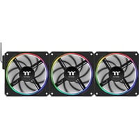 TS 120 EX RGB, Gehäuselüfter schwarz, 3er Pack, 120 mm