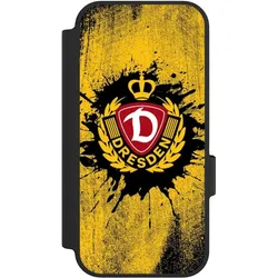 Nivocase Klapphülle für Google Pixel 10 Handyhülle aus Kunst Leder NIVOflip schwarz Fussball Offizielles (Google Pixel 10), Smartphone Hülle, Schwarz