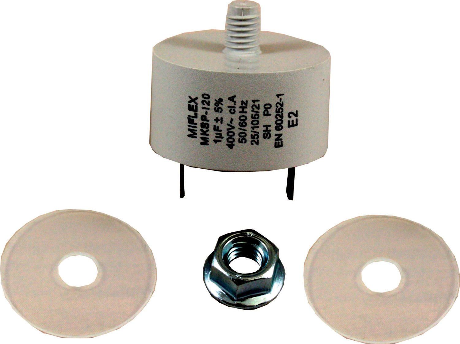 Condensateur Wolf - moteur de ventilateur d'extraction 2745447 pour BVG-23/30