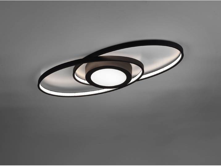 Reality LED Deckenleuchte Galaxy VIGO+AB13, anthrazit