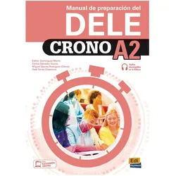 Crono A2, m. 1 Buch, m.Schlüsel+Code, Schulbücher von Editorial Edinumen, Esther Domínguez Marín, Iñaki Tarrés Chamorro, Carlos Salvador García, Miguel Sauras Rodríguez-Olleros