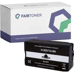 Kompatibel für HP DesignJet T 250 (3ED71A / 712) Druckerpatrone Schwarz