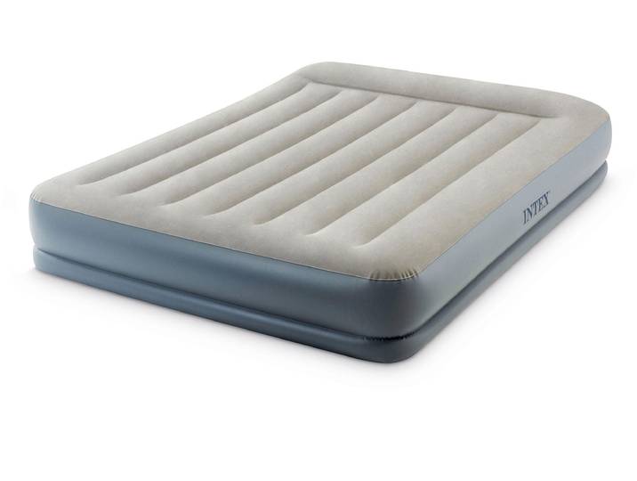 Luftbett INTEX Standard Pillow Rest MidRise , grau, B:152cm L:203cm, PVC, Luftbetten, Luftbett