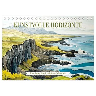 Kunstvolle Horizonte (Tischkalender 2027 DIN A5 quer), CALVENDO Monatskalender