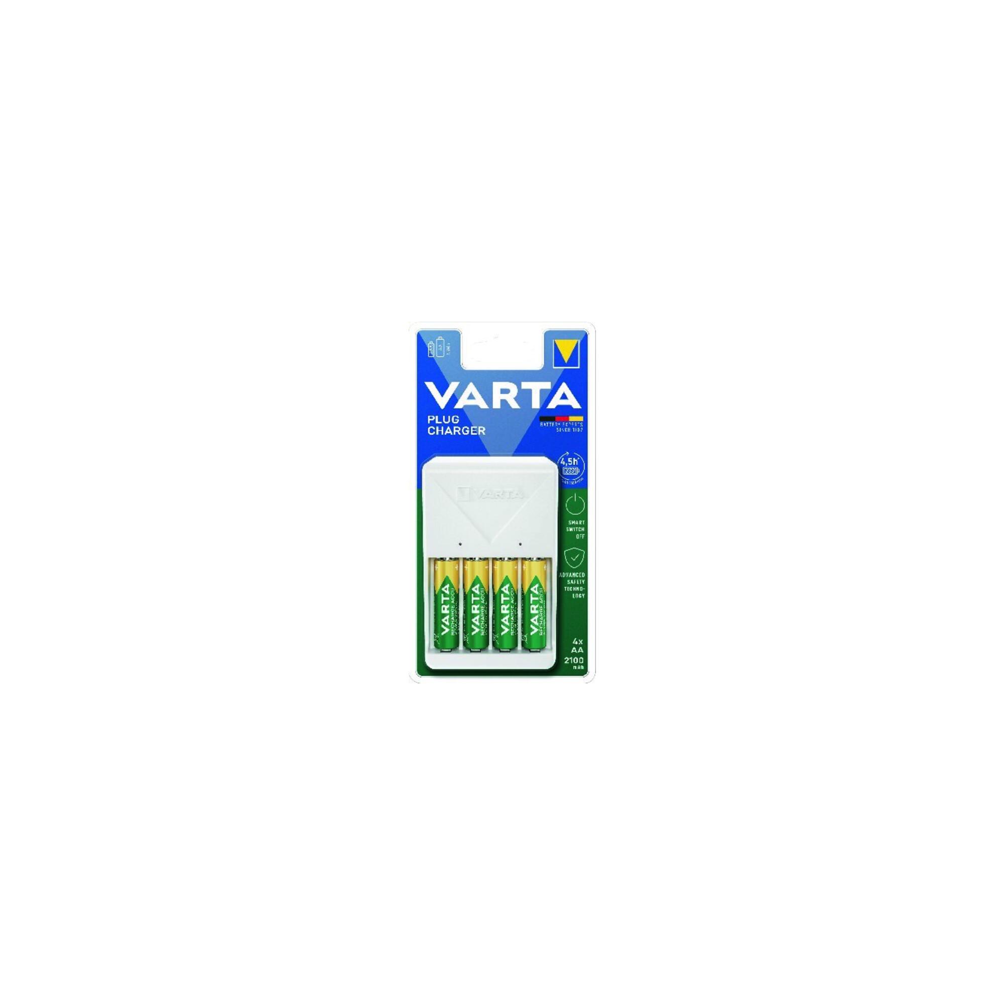 VARTA Plug Charger 4x AA 56706 2100mAh (57657101451)