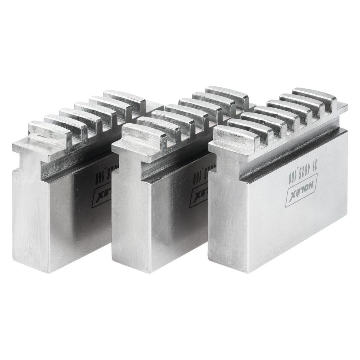 Holex Blockbacken-Set 3-teilig, weich 160 mm (314625 160)