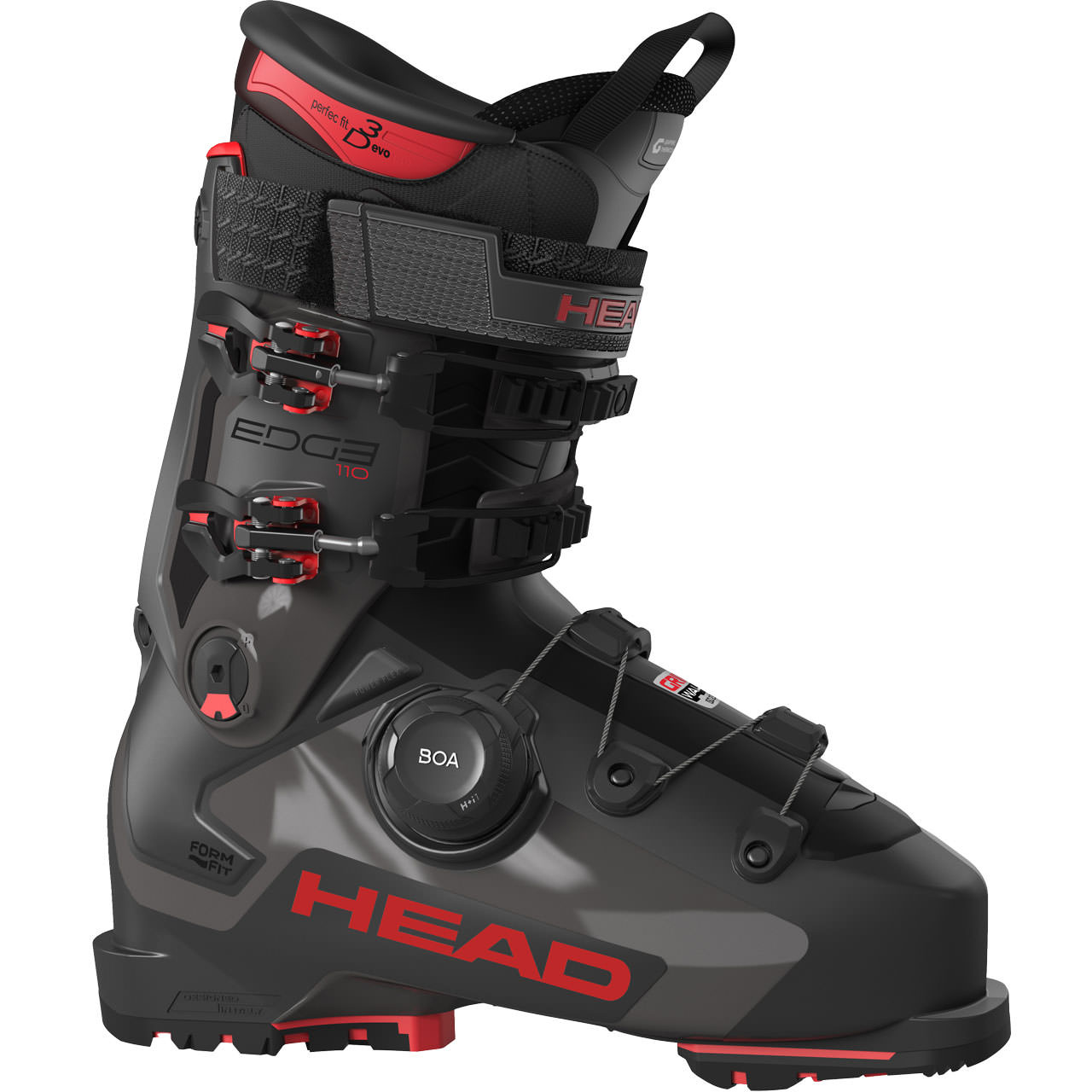 Head Edge 110 HV GW BOA anthra/red - 30 / 30.5