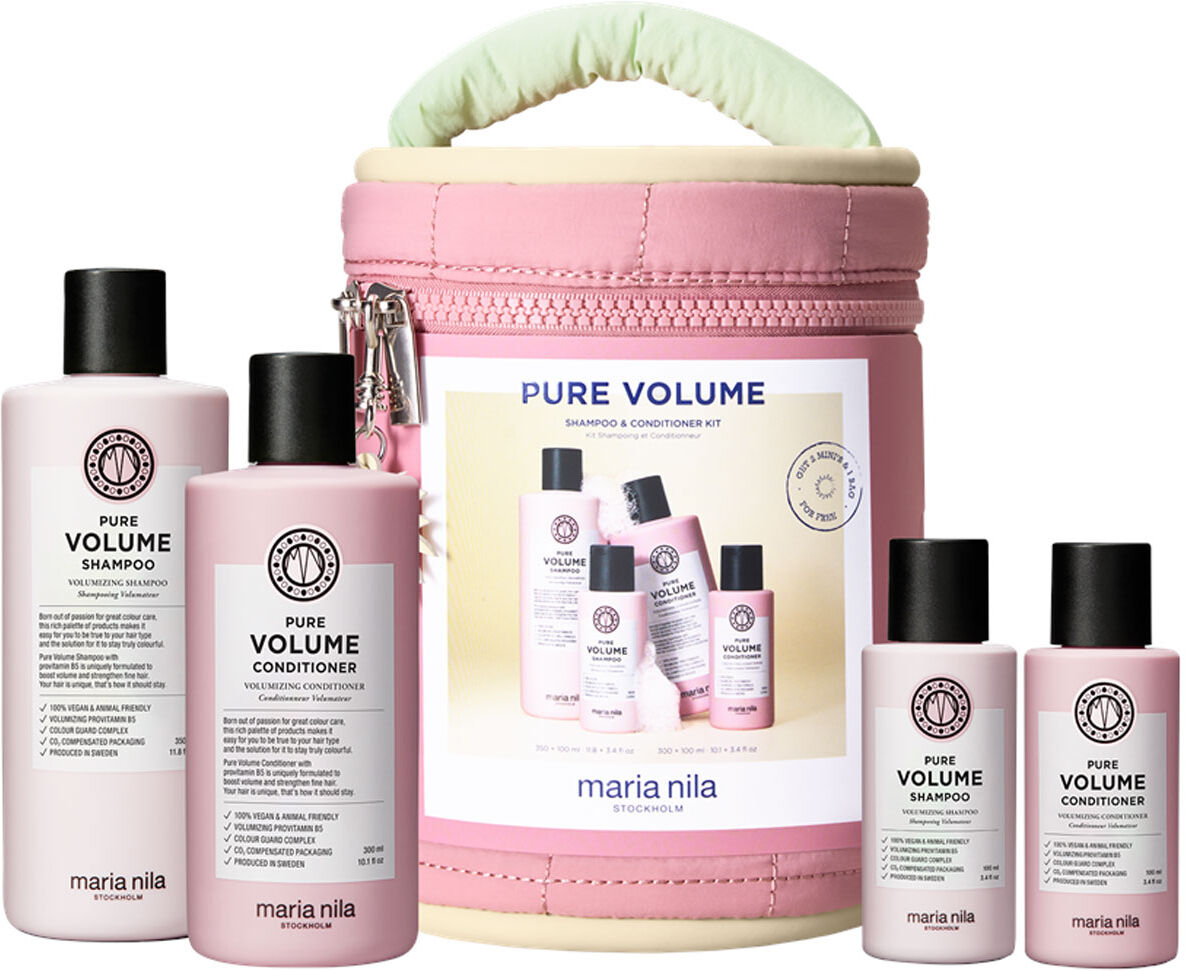 MARIA NILA Pure Volume Beauty Bag Gift Set