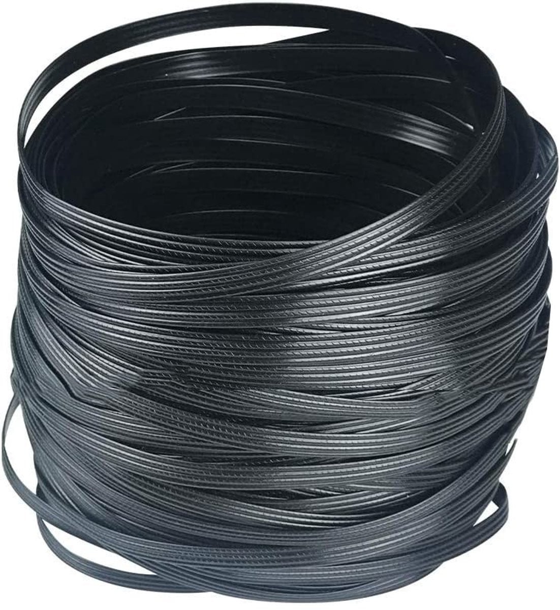 Allecto Reparatiemateriaal voor Rotan Tuinmeubilair - Zwart - Kunststof - Geweven Weave Reparatie Set