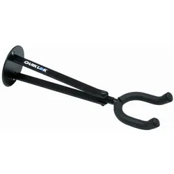 Quik Lok GS/454L Gitarren- und Bassgitarren-Wandständer (Gitarre), Instrumentenständer + Halter, Schwarz