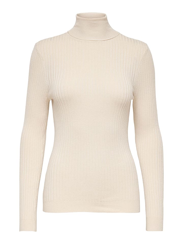 ONLY Longsleeve "Karol" in Creme - M