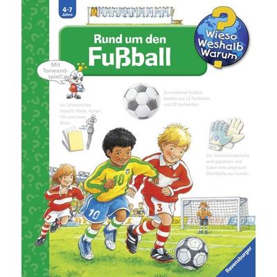 Rund um den Fußball, Gebundene Ausgabe von Peter Nieländer, Ravensburger Buchverlag