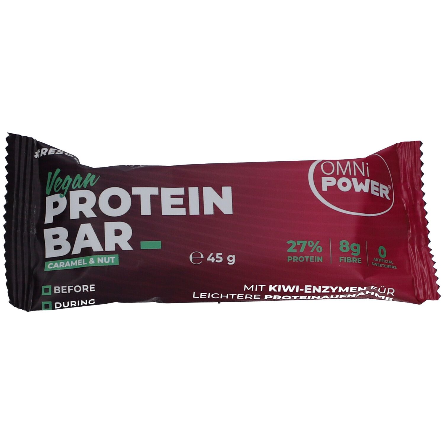 Omni Power Protein Bar Caramel & Nut 45 g