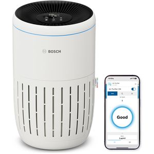 Bosch Luftreiniger Air 2000i, für Allergiker, mit Aktivkohle- & HEPA-Filter, weiß, CADR 180 m³/h für 37,5 m²