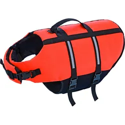 NOBBY Hunde Schwimmhilfe Classic Hunde Schwimmhilfe neon orange; L; 40 cm