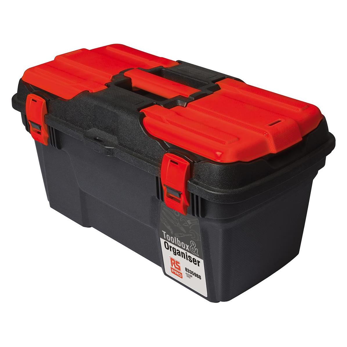 RS PRO 19" Plastic Tool Box (8335988)