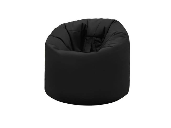 Loft 25 Fauteuil pouf de jeu pour le adultes - Pouf poire résistant à l'eau - Pouf chaise pour salon - Noir
