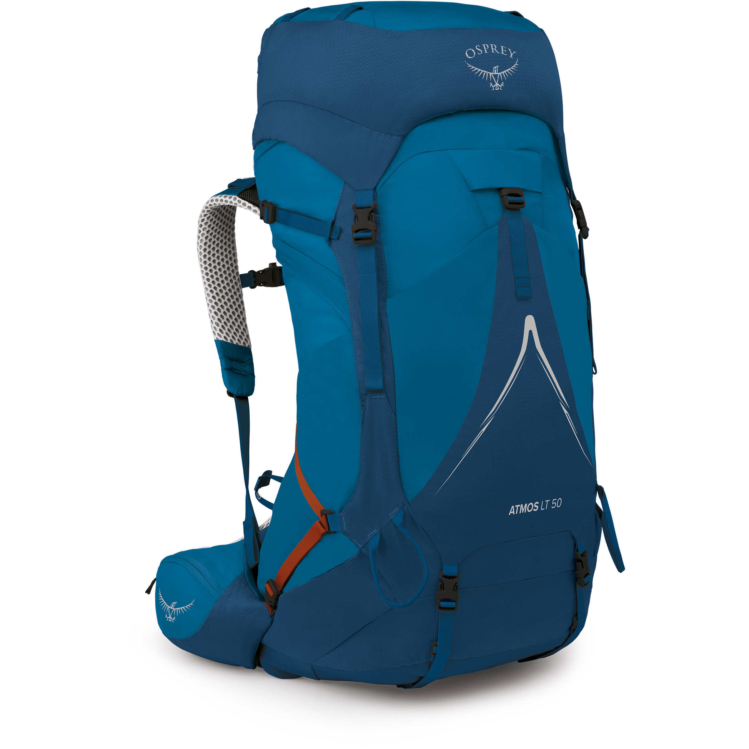 Osprey Atmos AG LT 50 Trekkingrucksäcke blau Größe 50L | S-M Trekking Wasserabweisend
